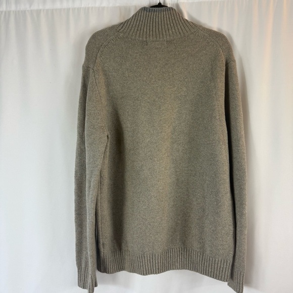 Banana Republic Men Gray Turtleneck Sweater Size: L - Picture 8 of 12